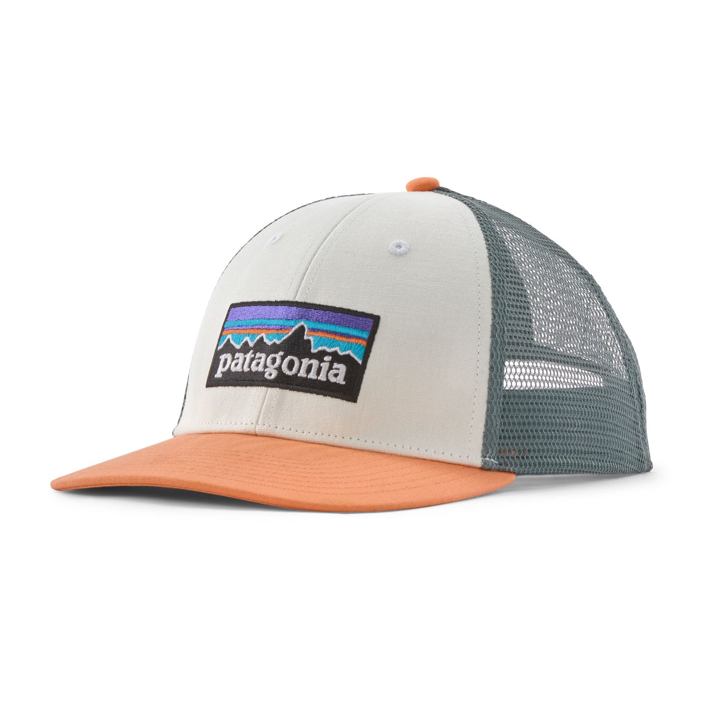 PATAGONIA LOPRO TRUCKER CAP WHITE/PEACH