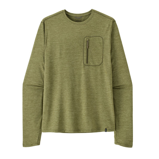 PATAGONIA CAP COOL L/S SUNSHIRT CAPER GREEN