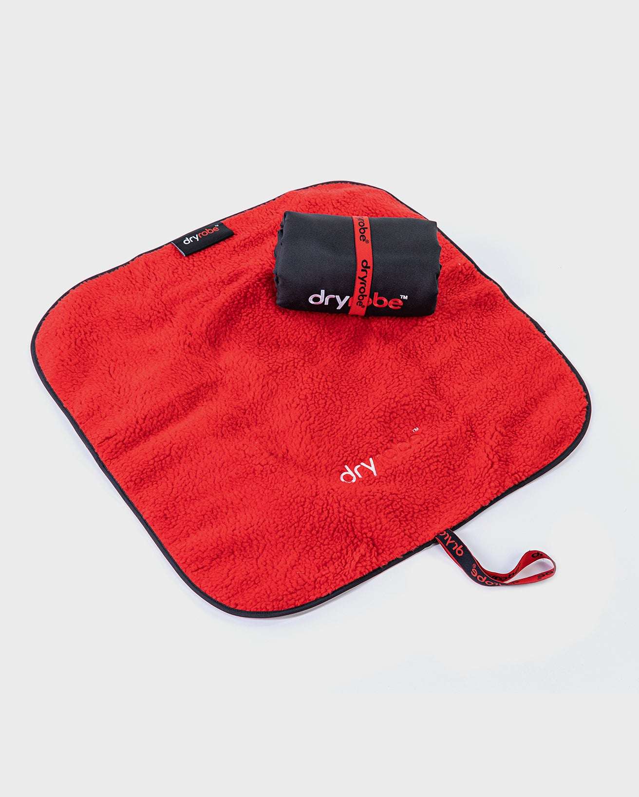 DRYROBE CHANGING MAT BLACK/RED