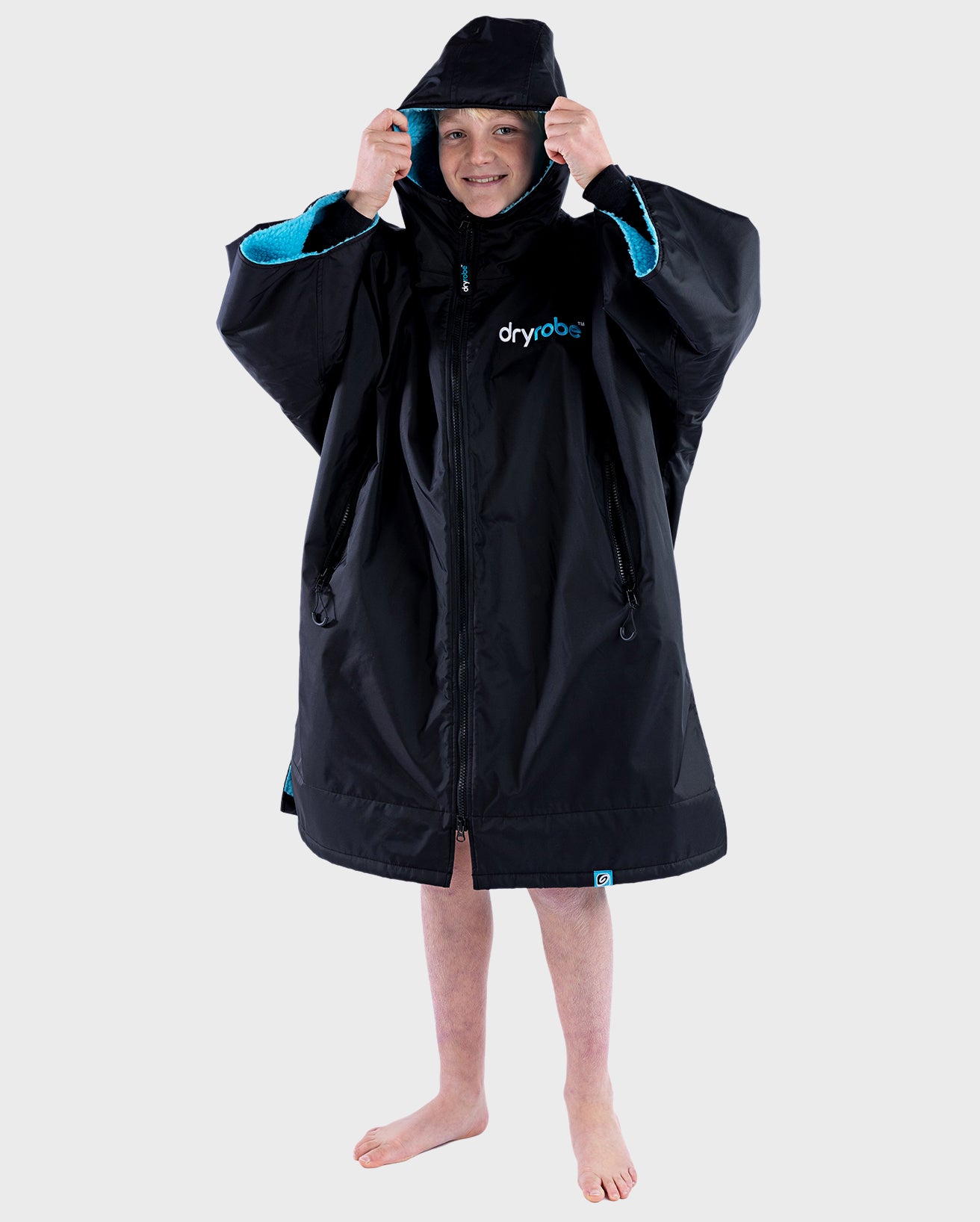 DRYROBE ADVANCED EASY-FIT BLACK/BLUE 5Y-9Y