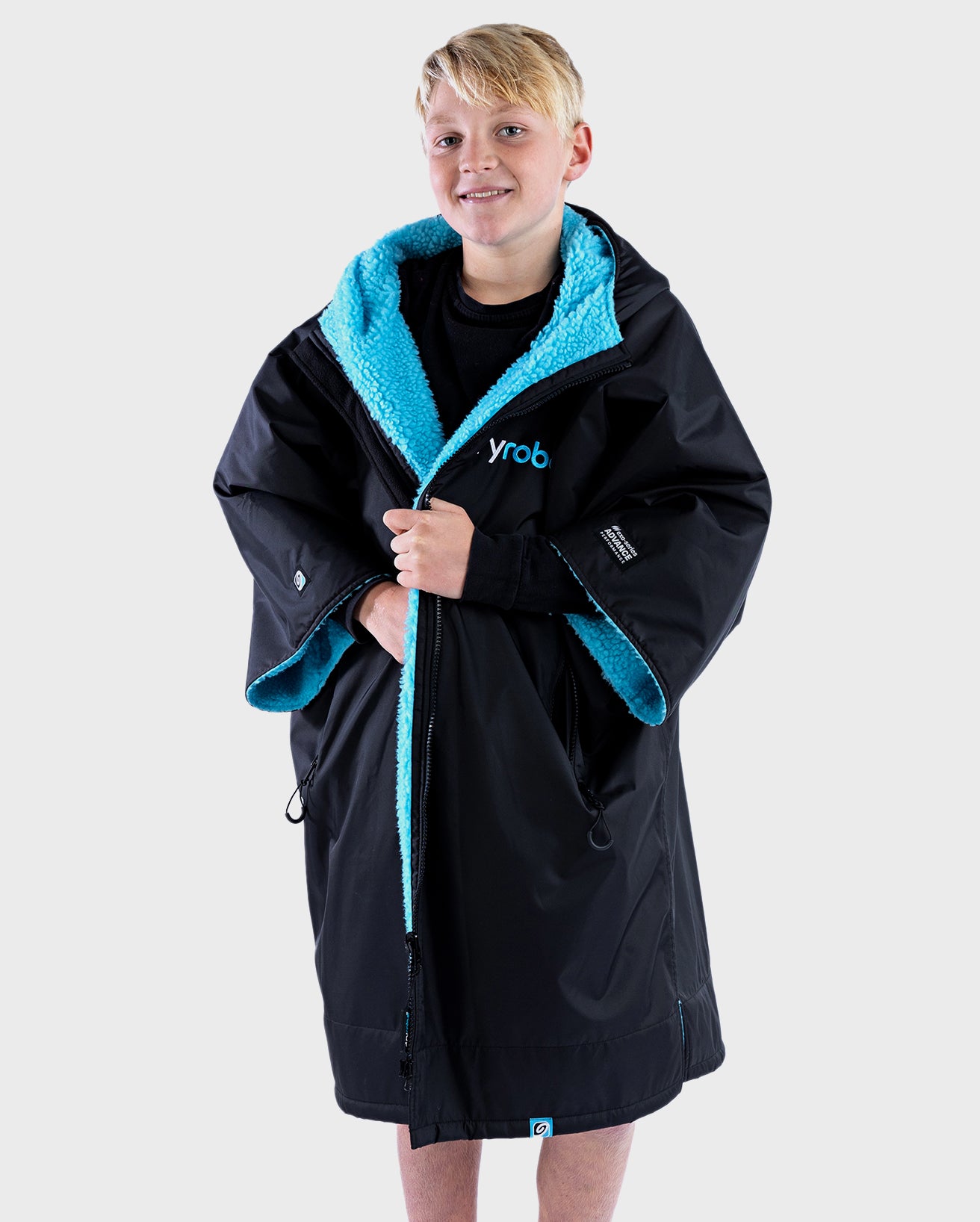 DRYROBE ADVANCED EASY-FIT BLACK/BLUE 5Y-9Y