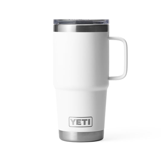 YETI RAMBLER TRAVEL MUG 20oz WHITE -  - Watergate Bay Surf Company.